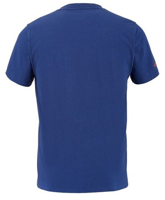 Мужская теннисная футболка Babolat Cotton J.Lebron - blue depths