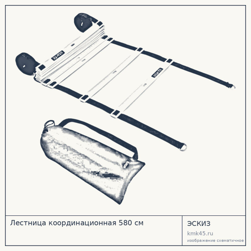 Лестница координационная 580 см — от 880 ₽