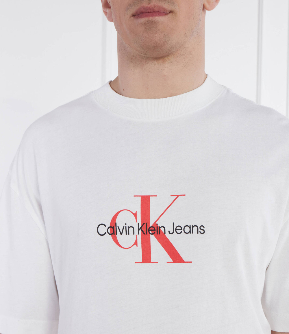 Футболка ARCHIVAL MONOLOGO CALVIN KLEIN JEANS - белый(J30J325427)