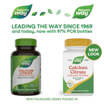 Nature's Way, цитрат кальция, 100 капсул (250 мг в 1 капсуле)
