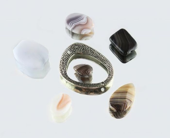 Серьги из Агата