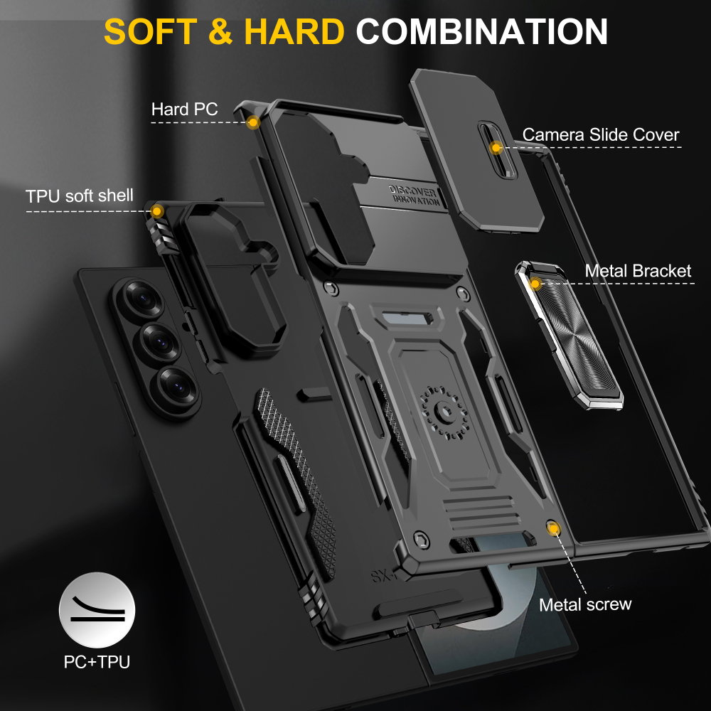 Чехол Safe Case с кольцом и защитой камеры для Samsung Galaxy Z Fold 7