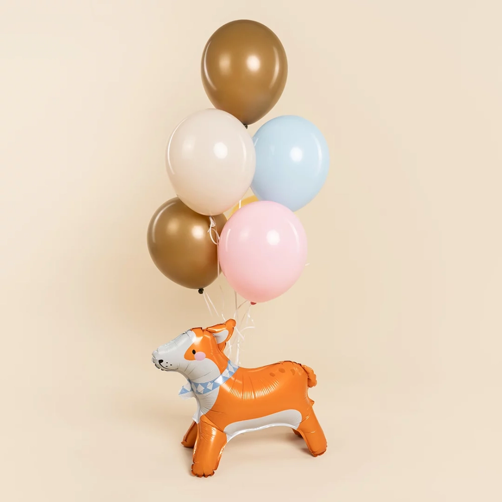 Шар (22''/56 см) Фигура 3D, Корги, 1 шт.,