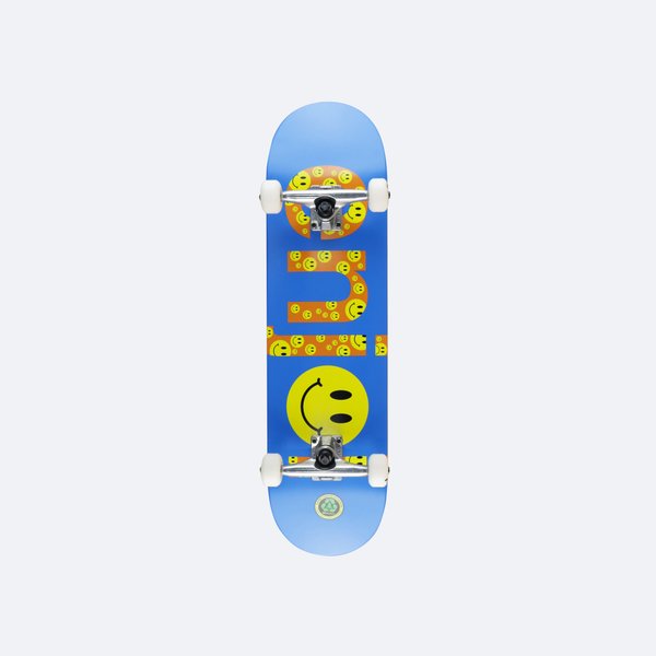 Скейт в сборе Enjoi No Brainer Smiley FP  Blue артикул: - купить в магазине Дайс