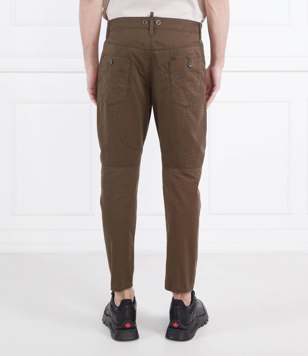штаны карго work combat Dsquared2 - коричневый(S71KB0492 S41794)