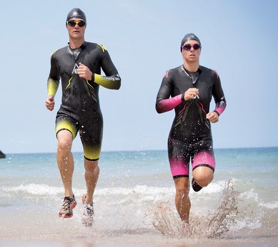 Гидрокостюм трансформер мужской Aqua Sphere Swim&Run 1,5
