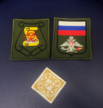 Вышивка шевронов, логотипов.
