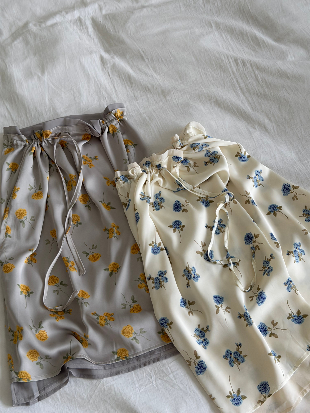 Юбка Floral серый
