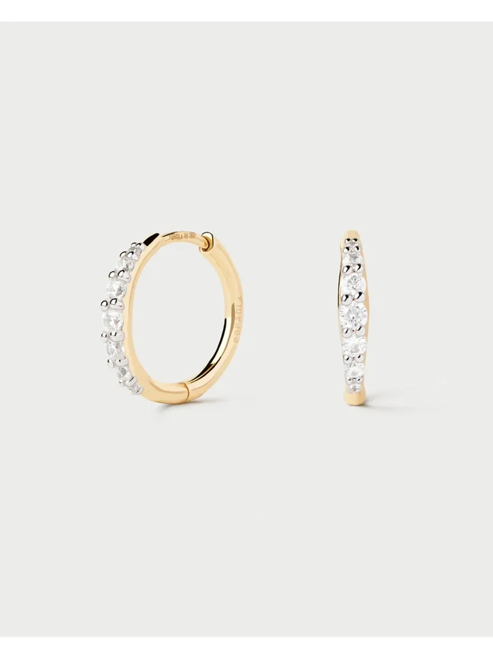 Серьги Estella Mini Hoops Золото 750 пробы