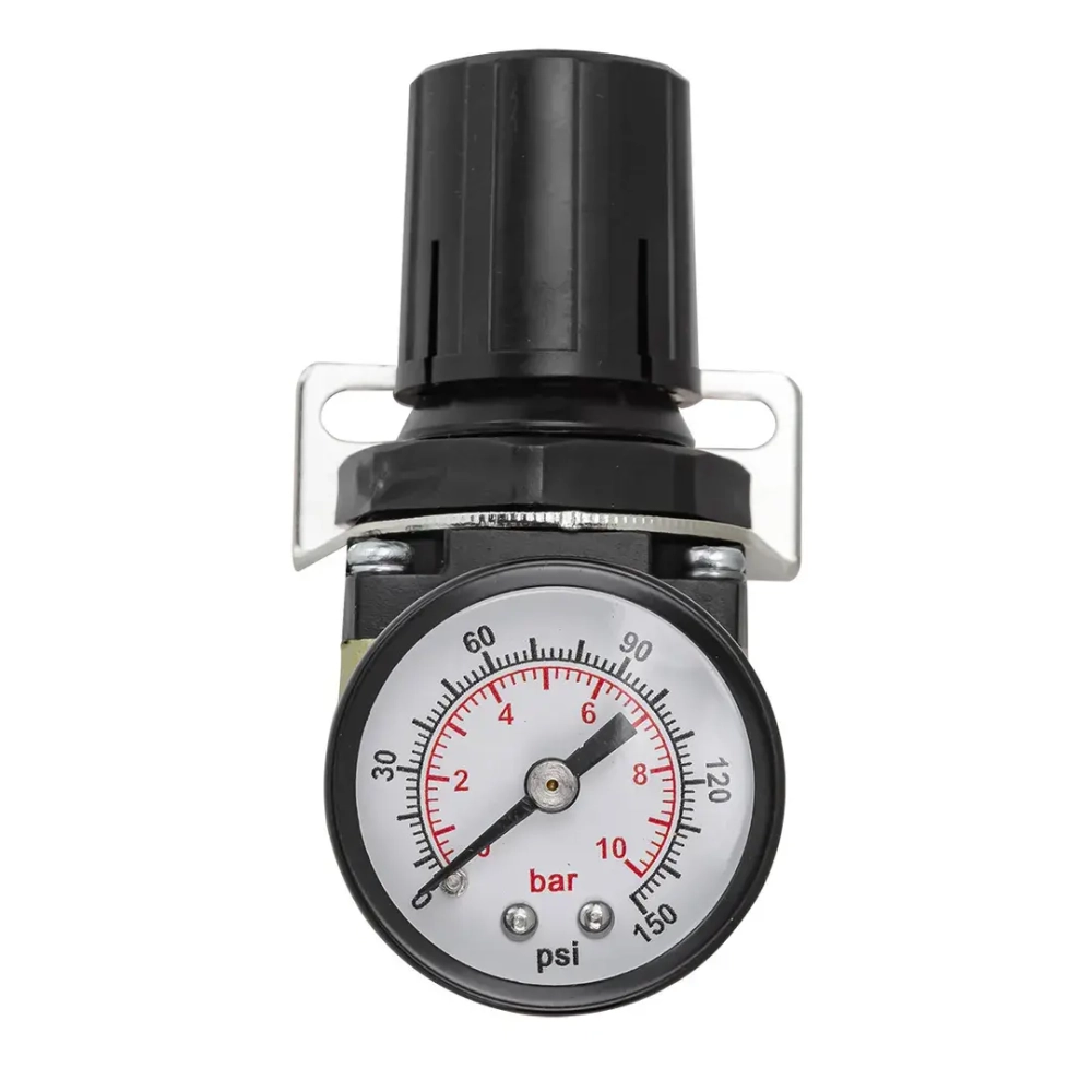 Регулятор давления воздуха 1/4''(0-10bar,раб. температура 5°-60°) RockForce##Rock FORCE RF-AR2000-02