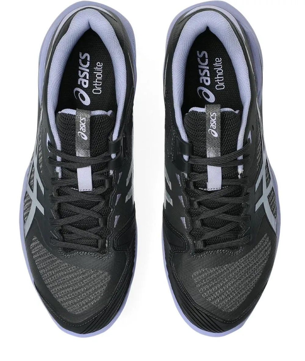 Мужские теннисные кроссовки Asics Solution Speed FF 4 Clay Night Energy - graphite grey/pure silver