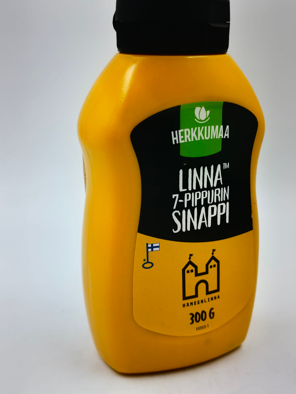 Горчица Herkkumaa LINNA 7 видов перца, 300 г (Финляндия)