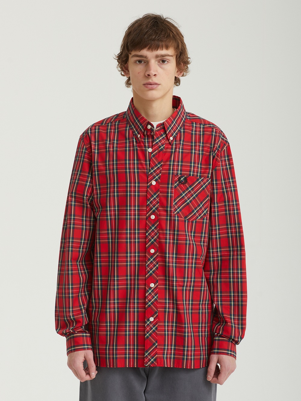 Мужская Рубашка Stewart Tartan