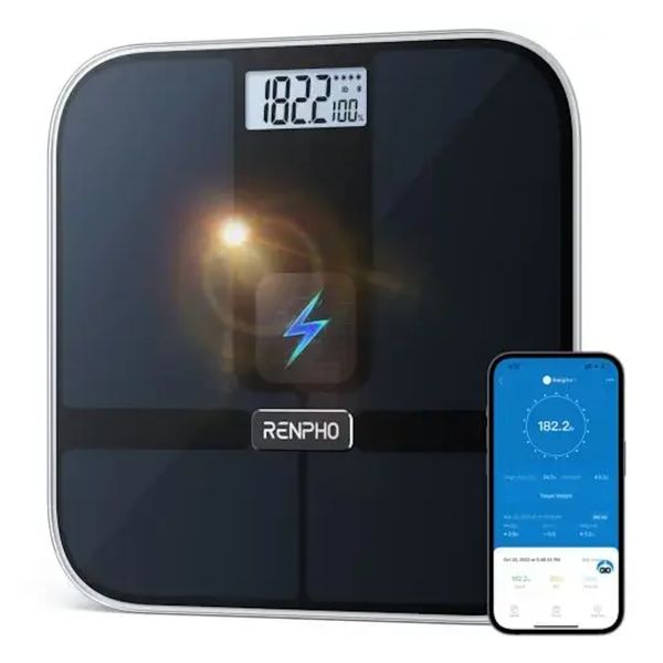 Умные напольные весы Renpho Elis Solar 2 Smart Body Scale R-A020