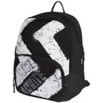 Рюкзак Berlingo Light Black White 39.5*28*16см, 400 гр., 2отд. 3карм, уплотненная спинка