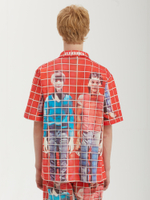 Мужская Рубашка Food Button Up