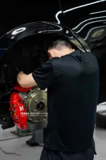 КАРБОН КЕРАМИЧЕСКАЯ УСИЛЕННАЯ ТОРМОЗНАЯ СИСТЕМА ДЛЯ TOYOTA ALPHARD 40 SERIES 2023+ Тойота