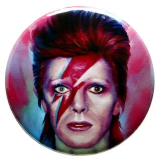 Значок David Bowie 36 мм (065)