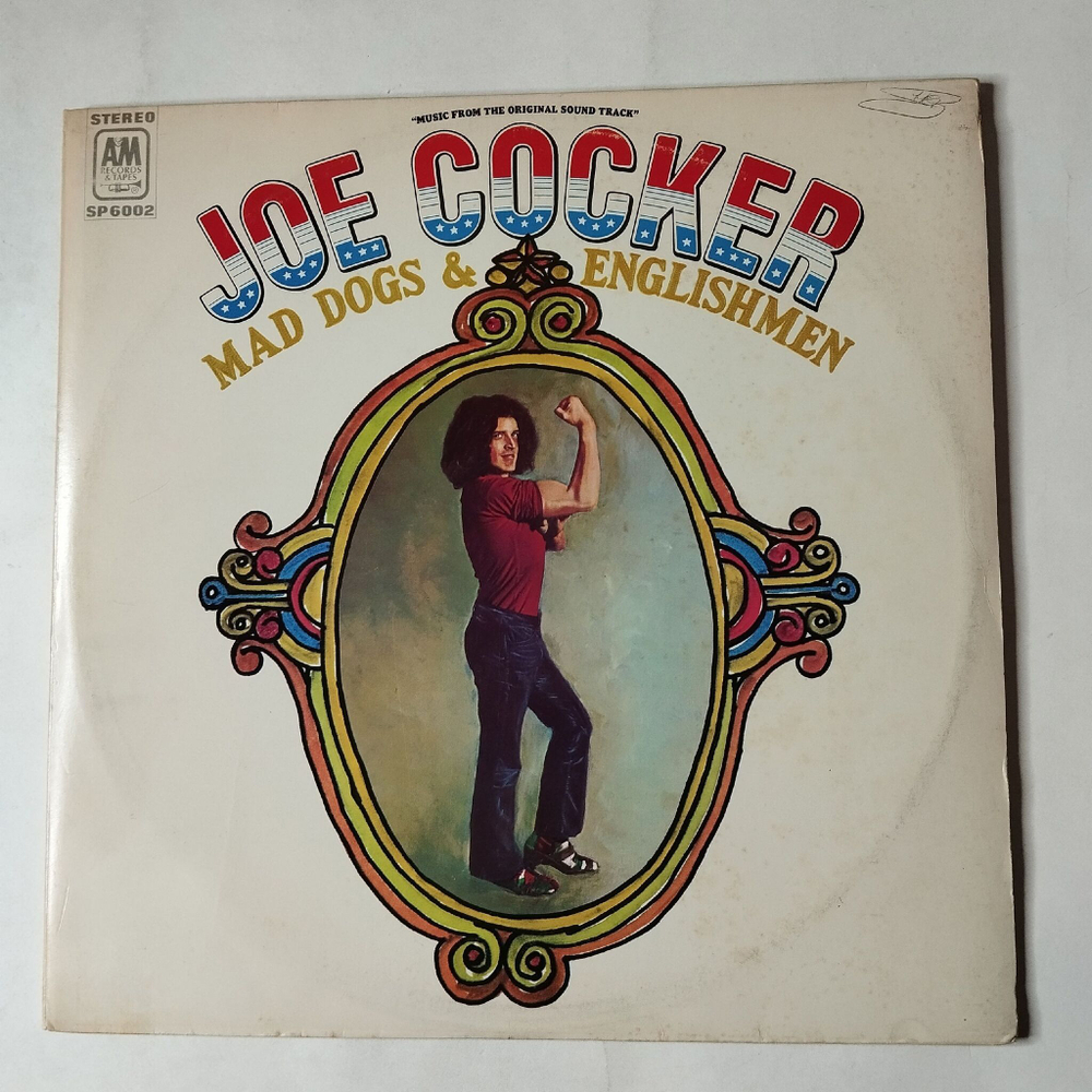 Винтажная виниловая пластинка LP Joe Cocker Mad Dogs and Englishmen (USA 1970)