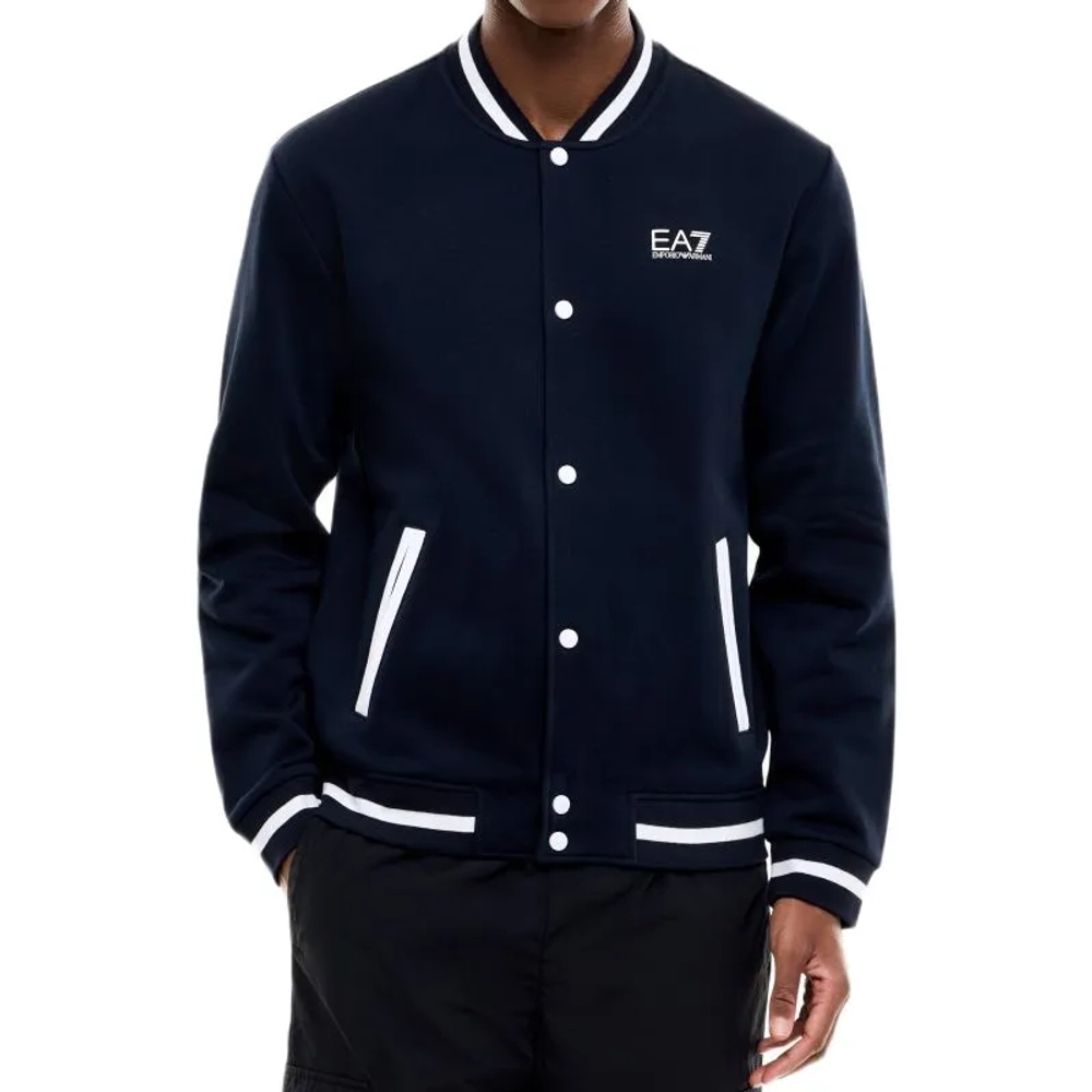 Куртка теннисная EA7 Jersey Sweatshirt - armani blue