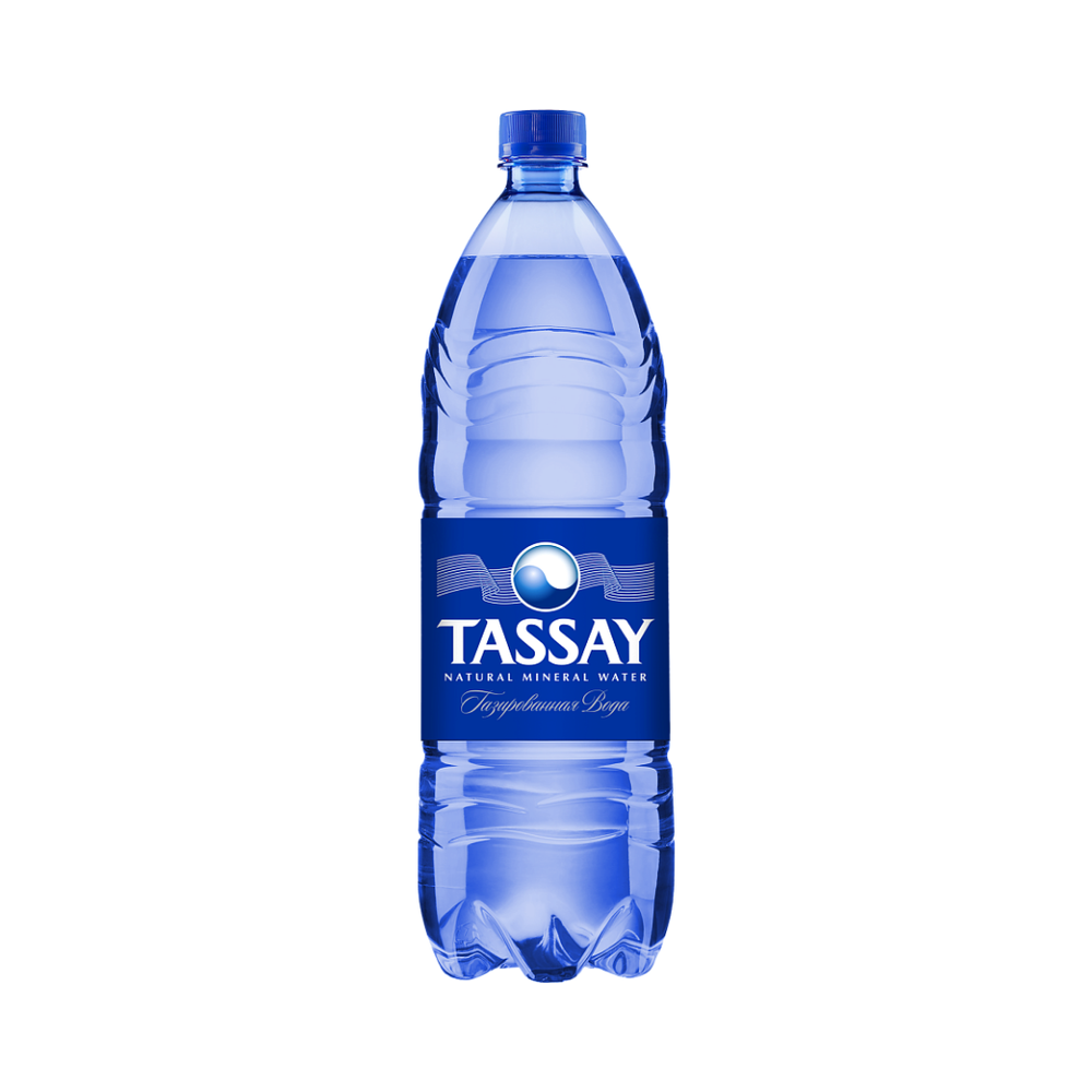 Минеральная вода Tassay газированная 1 л п\б