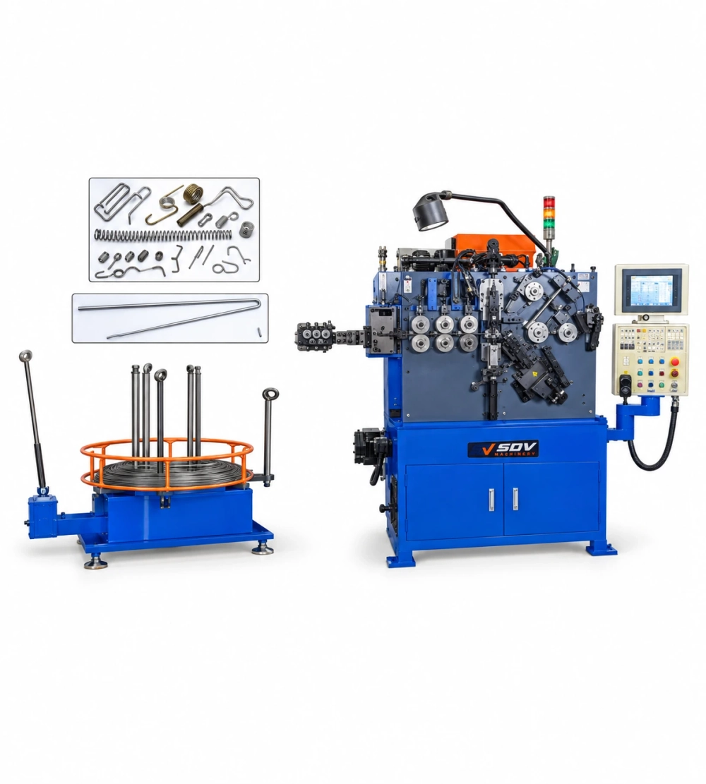 Пружинонавивочный станок SDV-EY-238-PNC–SDV-EY-438-CNC