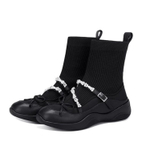 JESSICA SOPHIA Stretch & Sock Boots Ankle Boots 4.5cm Women"s