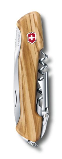 Нож Victorinox Мод. Wine Master Olive Wood (130мм) - 6 функций