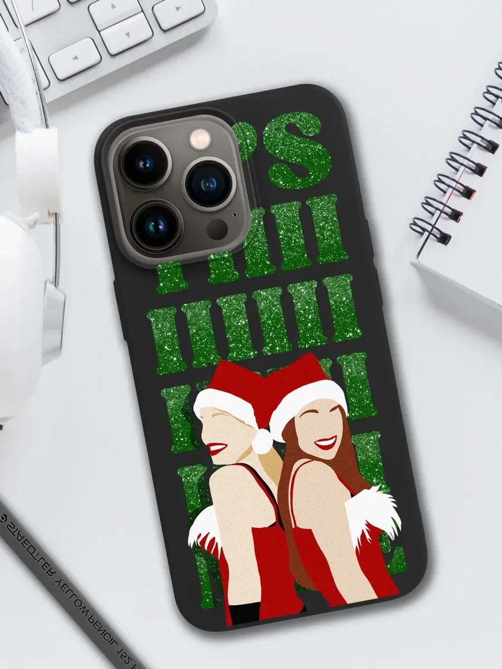 Чехол на iPhone 13 Pro новогодний