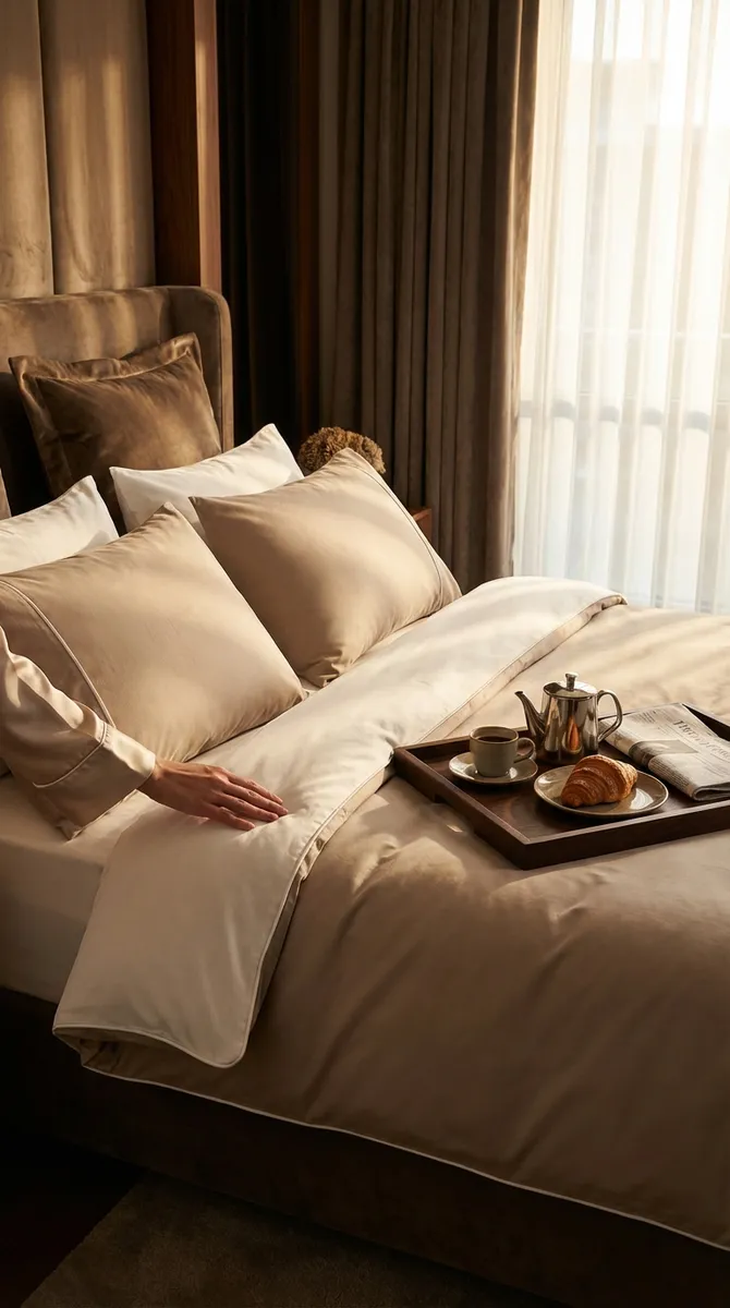 КПБ MAJOLİ Double Face BERN семейый 160*220-2шт. 240-260, 50*70-2шт. — фото 4