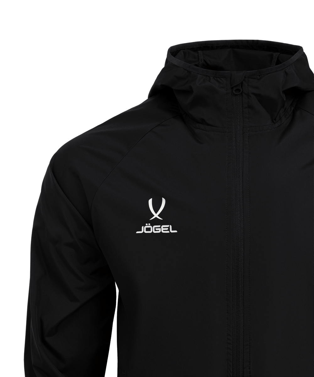 Куртка ветрозащитная CAMP Rain Jacket, черный, детский