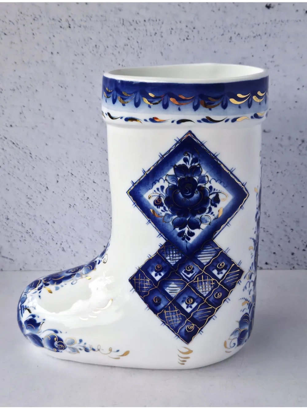 Ваза Гжель