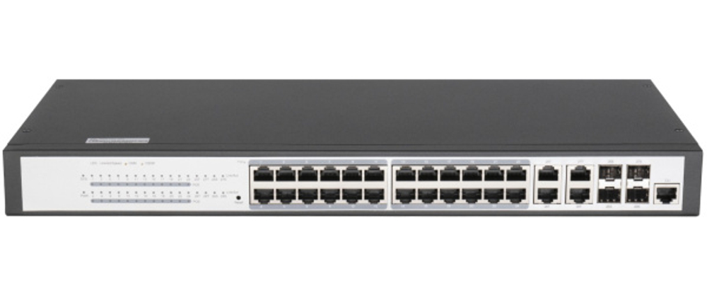 Коммутатор PoE NikoMax GL-SW-G204-24P