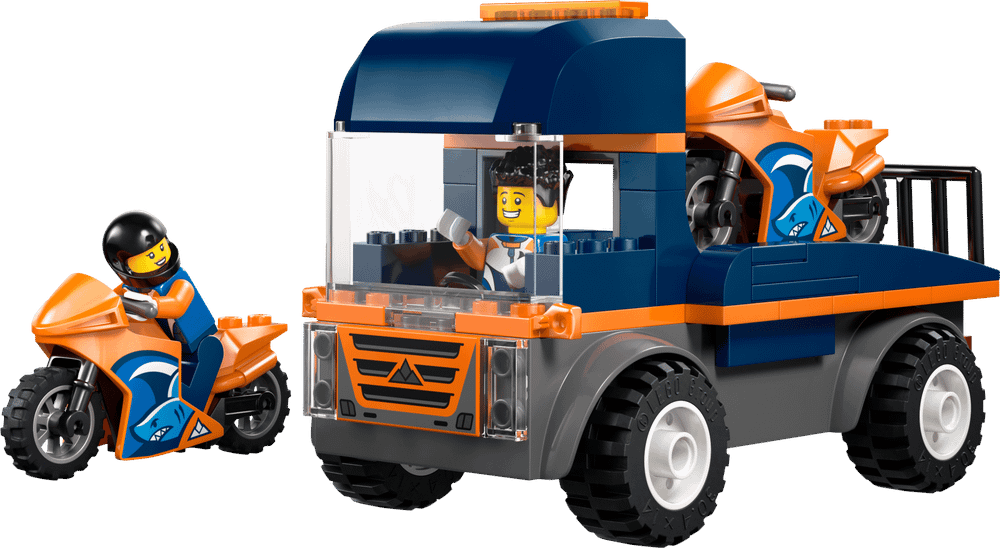 Конструктор LEGO City 60491 Motorcycle Transporter