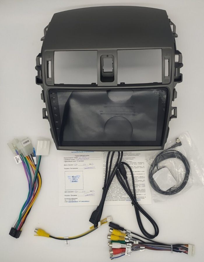 Магнитола для Toyota Corolla 2006-2013 - Airok RI-1104 Android 12, Быстрая, SIM-слот