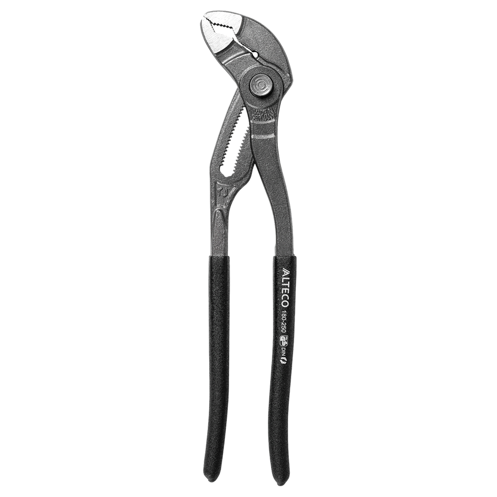 Клещи переставные xPRESS 250 мм с кнопкой, пласт. рук. ALTECO Industrial 0705-1K-250-X