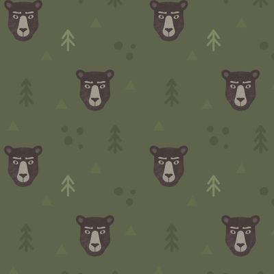 Медведи в лесу