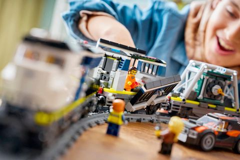 Конструктор LEGO City 60508 Police Train Heist