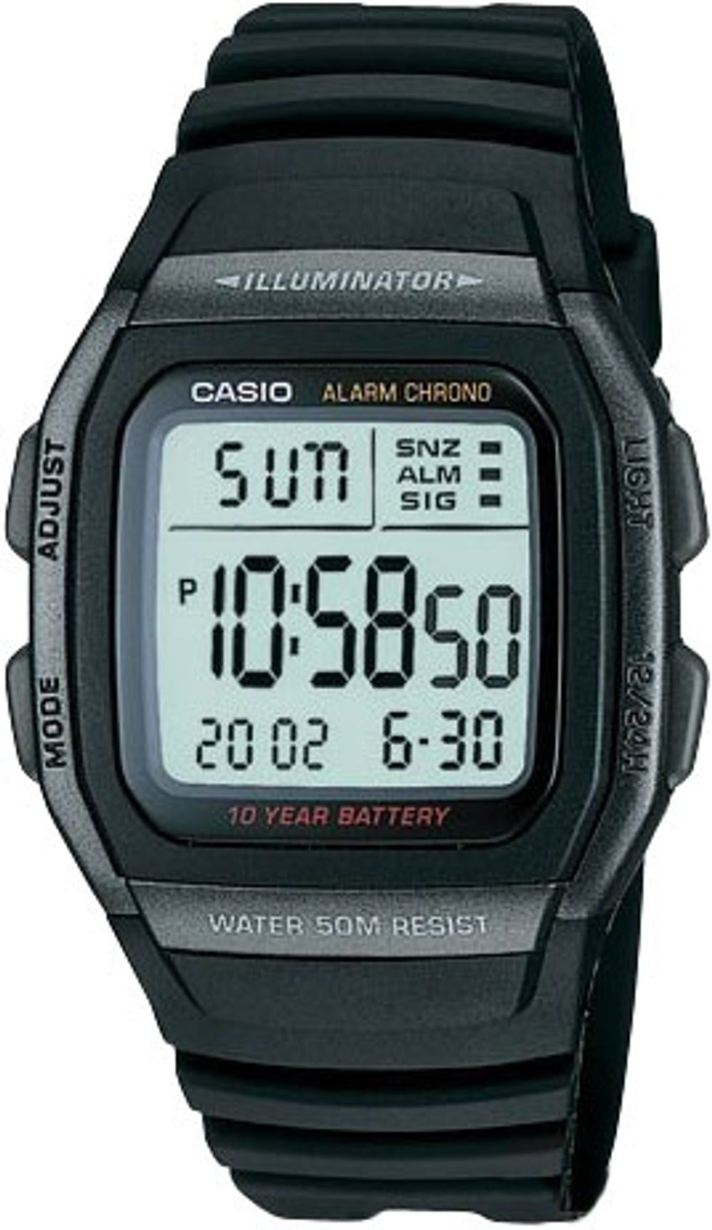 Часы Casio W-96H-1B