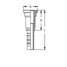 Фитинг DN 20 SFS 1 47.6 CS