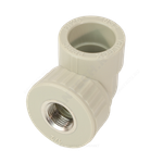 Угольник PP-R комбинированный серый Дн 20х3/4" ВР VALFEX 10125120Г