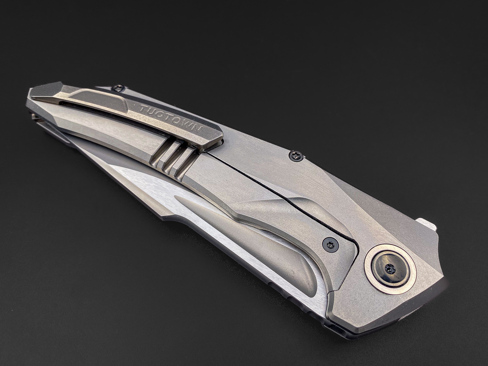 Складной нож Guerrero M390 CrystalTi carbon