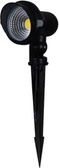 Грунтовый светильник  09401-0.7-001U LED7W BK Reluce