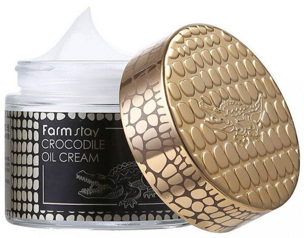 Крем на основе крокодильего жира FarmStay Crocodile Oil Cream, 70гр
