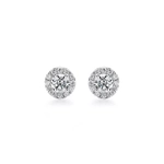 Серьги из платины с бриллиантами 0.32 карата, Tiffany Soleste💎В наличии