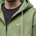 Худи Nike Solo Swoosh Full-Zip Hoodie "Oil Green"