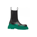 Bottega Veneta Tire Chelsea Ankle Length Chelsea Boots Women"s Turquoise