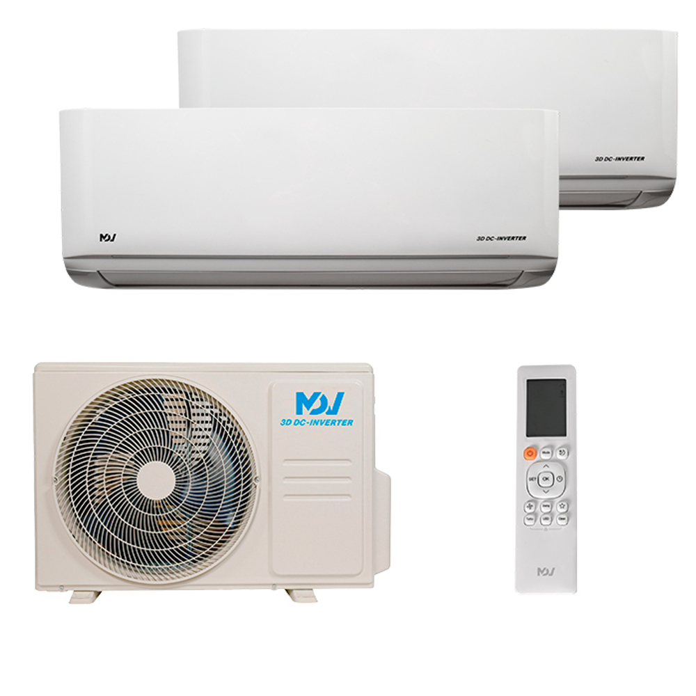 Мультисплит система на 2 комнаты MDV MDSAG-09HRFN8 x 2 / MD2O-18HFN8