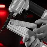 Скобы для пневматического степлера 18GA, 1.25х1 мм длина 28 мм ширина 5,7 мм, 5000 шт Matrix — фото 5