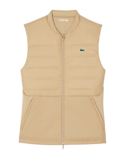 Теннисная жилетка Lacoste Sport Quilted - beige